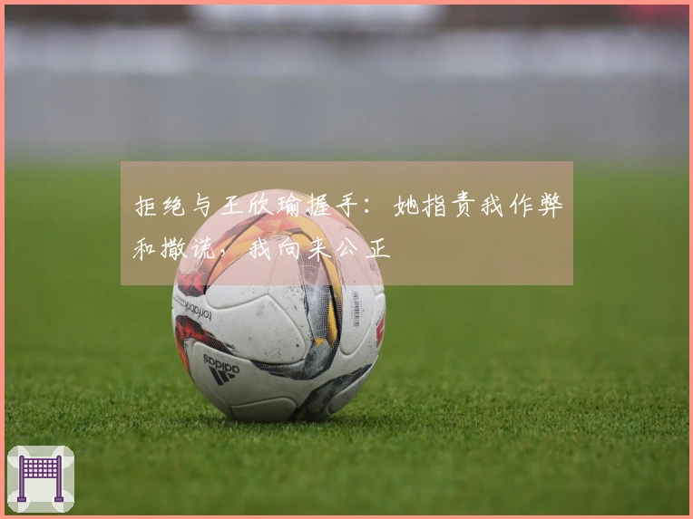 拒绝与王欣瑜握手：她指责我作弊和撒谎，我向来公正